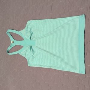 Under Armour Turquoise Racerback Tank Medium